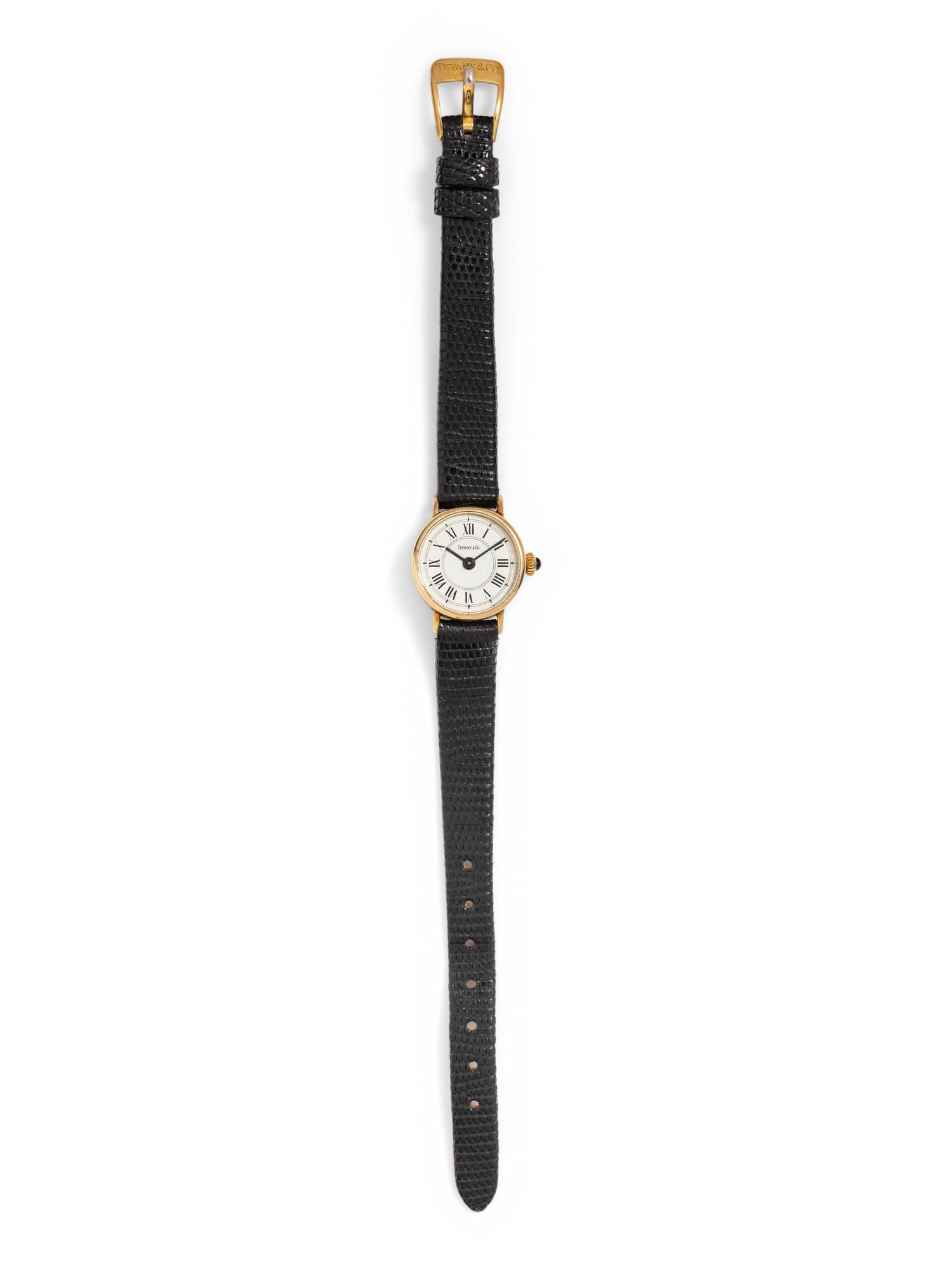 TIFFANY & CO., 14K YELLOW GOLD WATCH