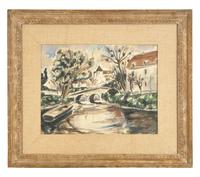 Paysage avec Rivière
