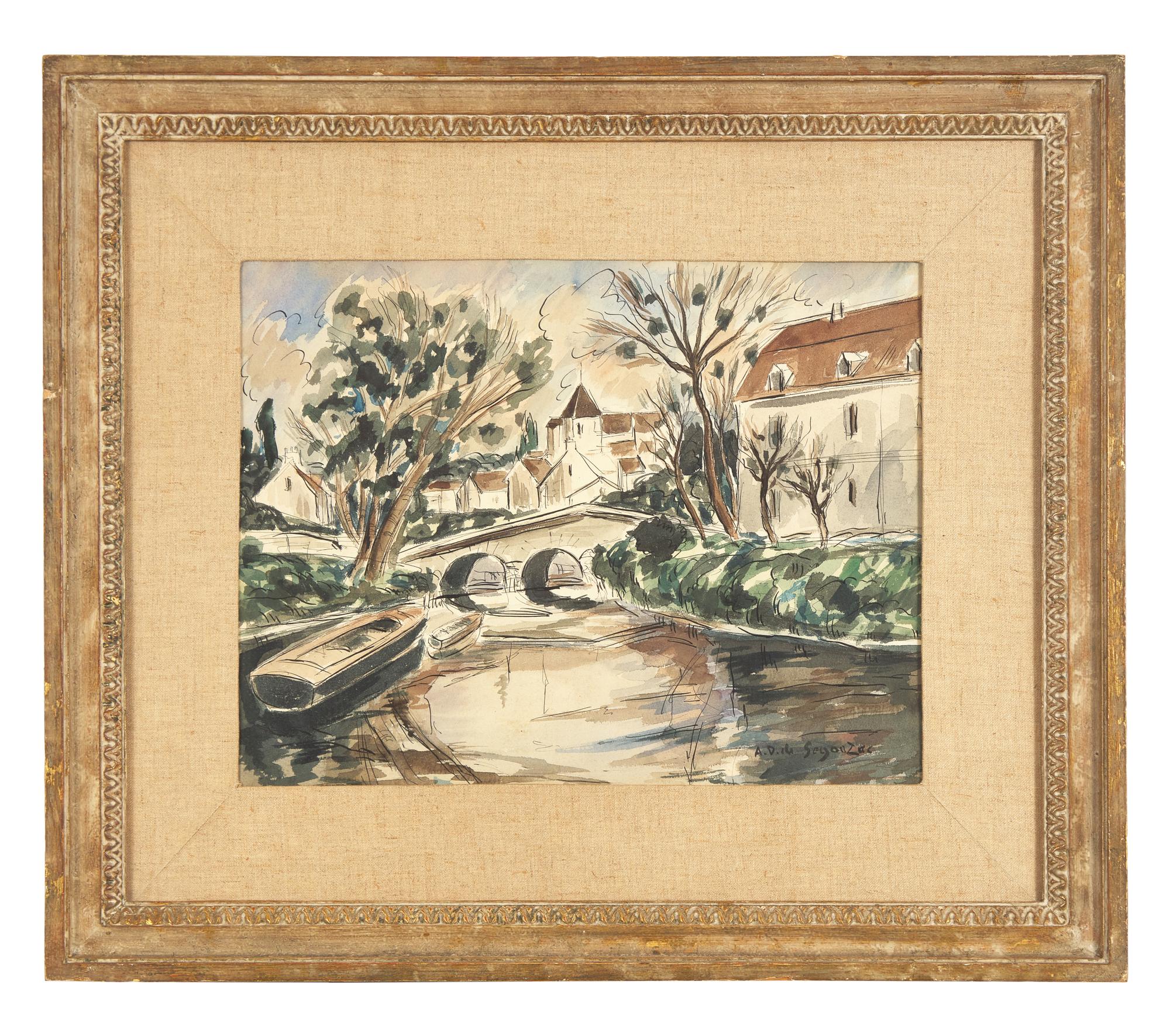 Paysage avec Rivière