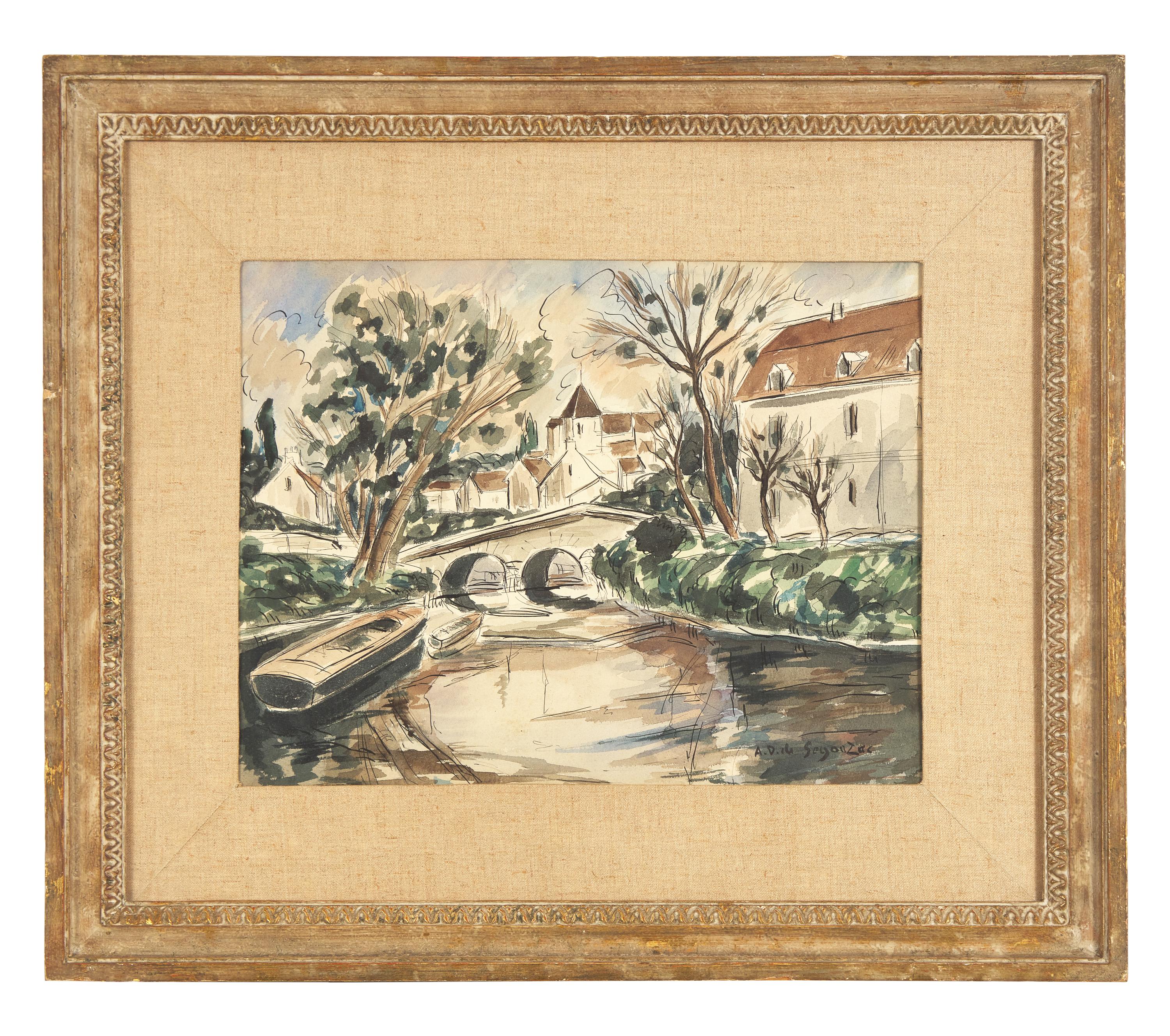 Paysage avec Rivière