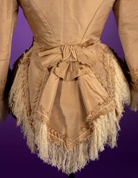 Two Silk Evening Bodices, 1870s