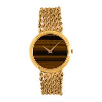 Piaget, Ref. 902, 18K Yellow Gold Watch with Tiger's Eye Dial