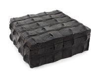 A Large Alligator Skin Table Casket — 19TH/20TH CENTURY