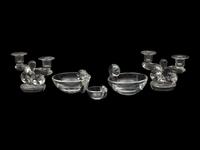 Five Steuben Glass Articles