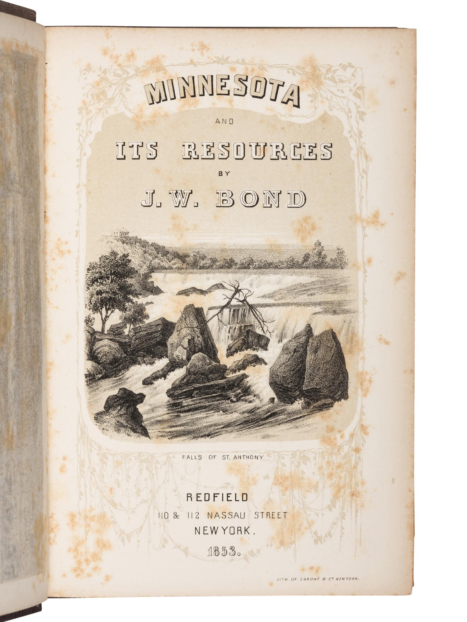 [MINNESOTA]. A group of 40 works, including: