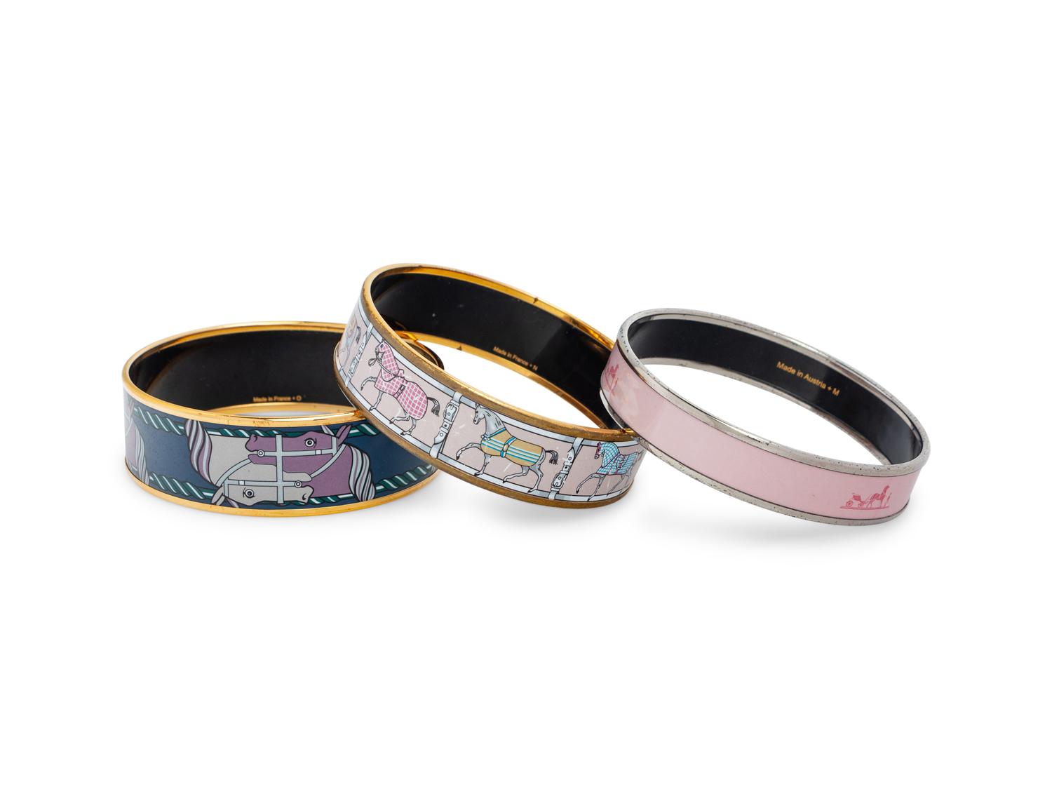 Three Hermès Bracelets