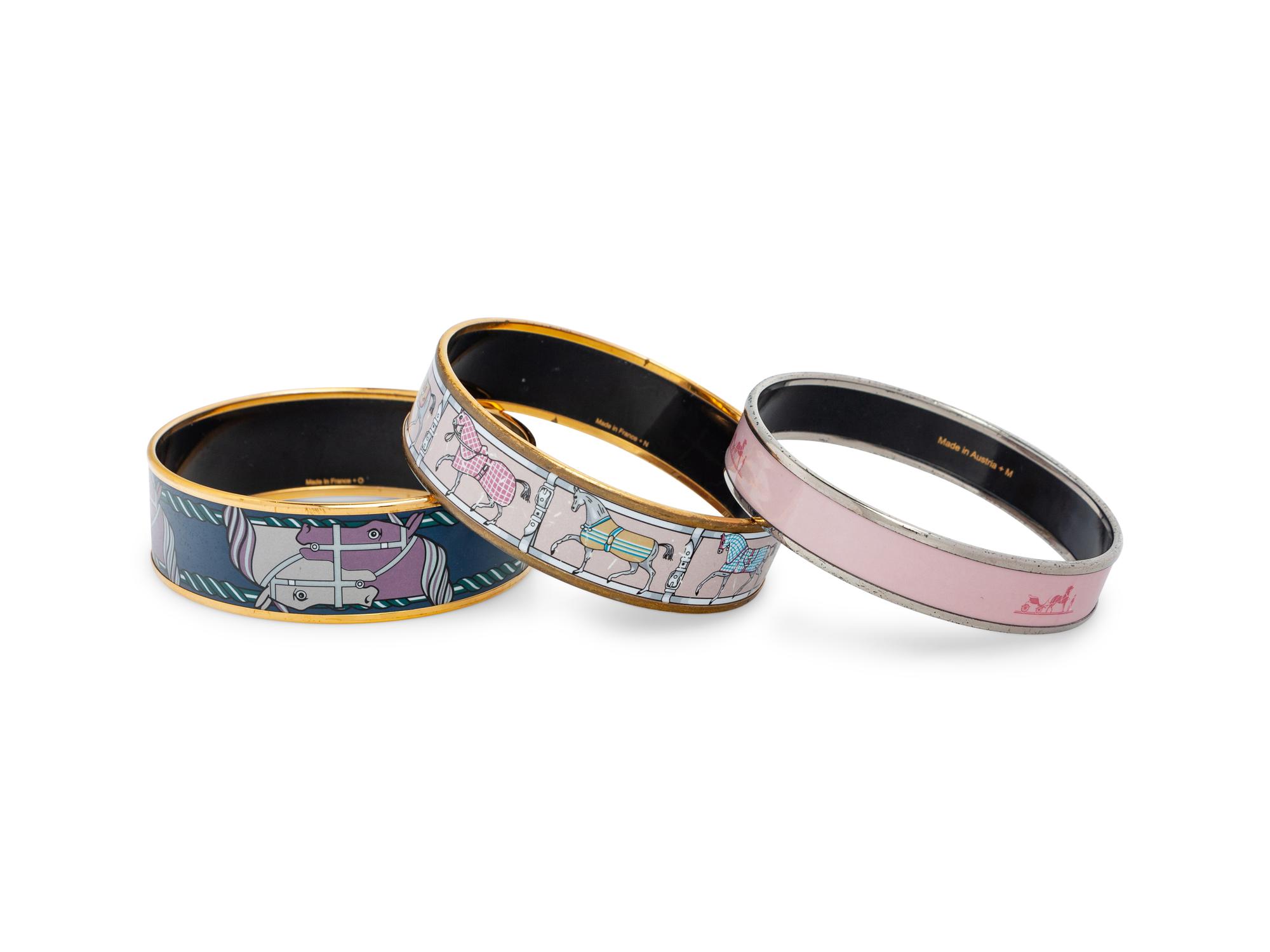 Three Hermès Bracelets