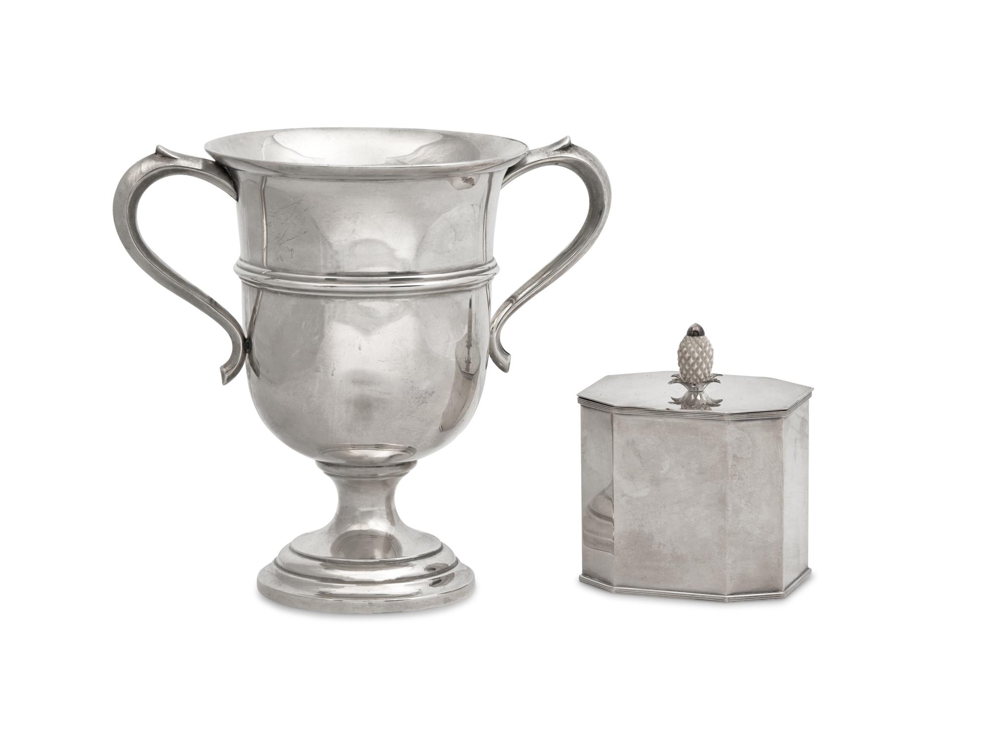 An English Silver Loving Cup