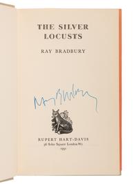 BRADBURY, Ray (1920-2012). The Silver Locusts . London: Rupert Hart-Davis, 1951.