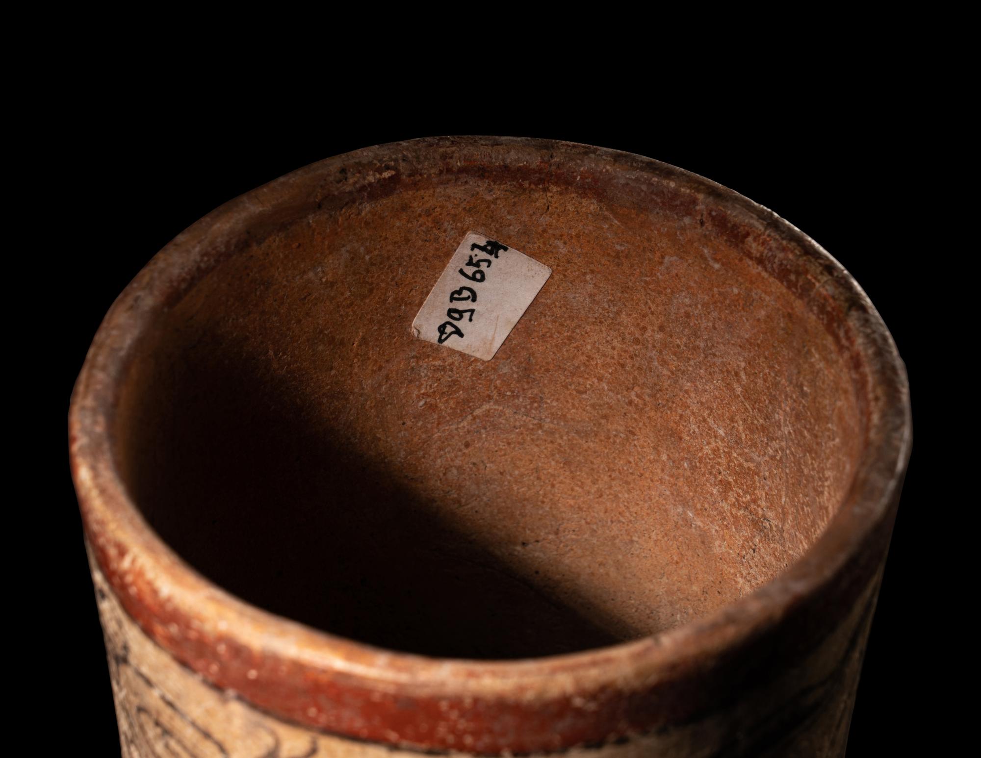 A Maya Codex Style Cylinder Vessel