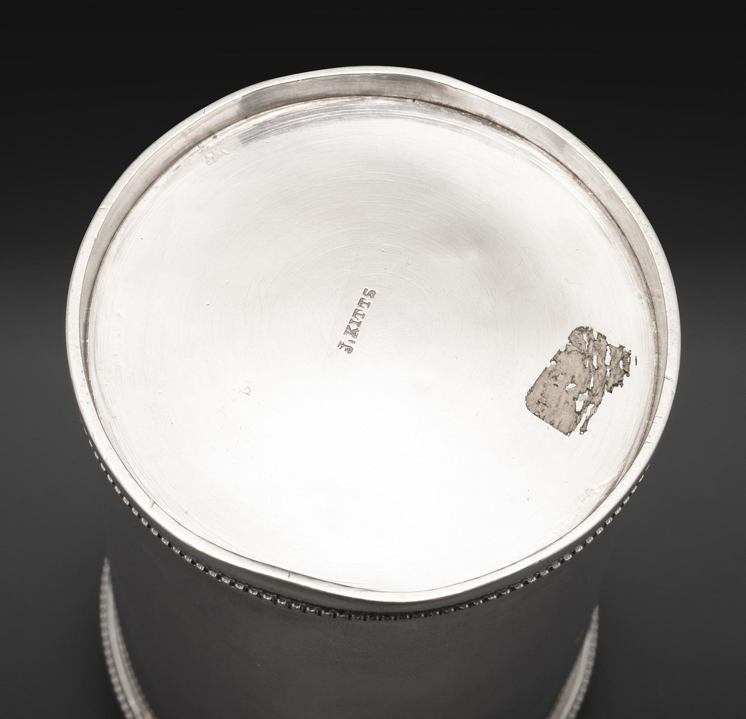 A Coin Silver Award Julep Cup