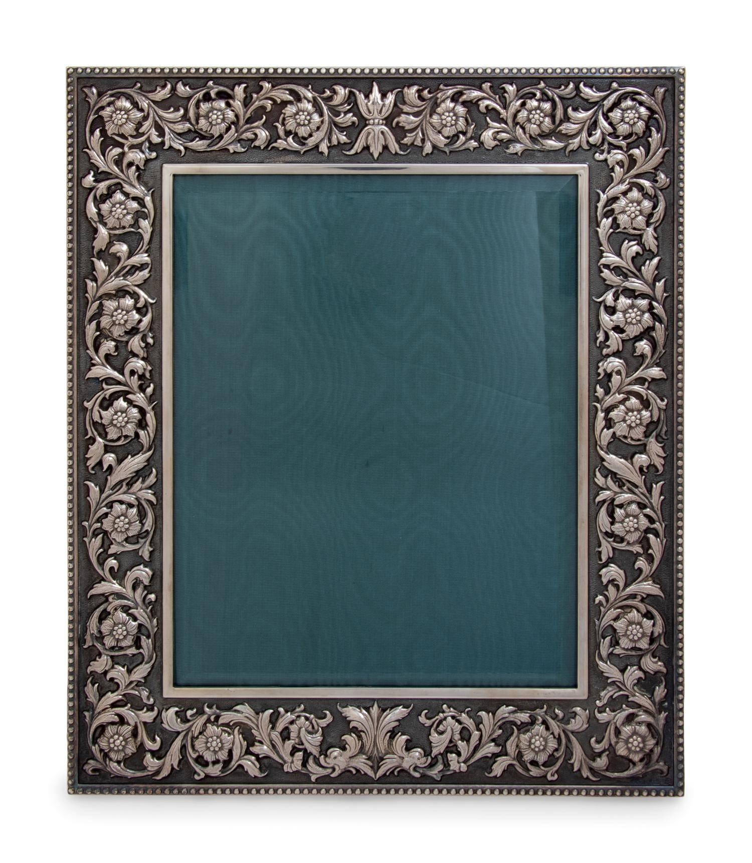 A Buccellati Silver Picture Frame