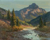 Evening Light - Sultan Mountain