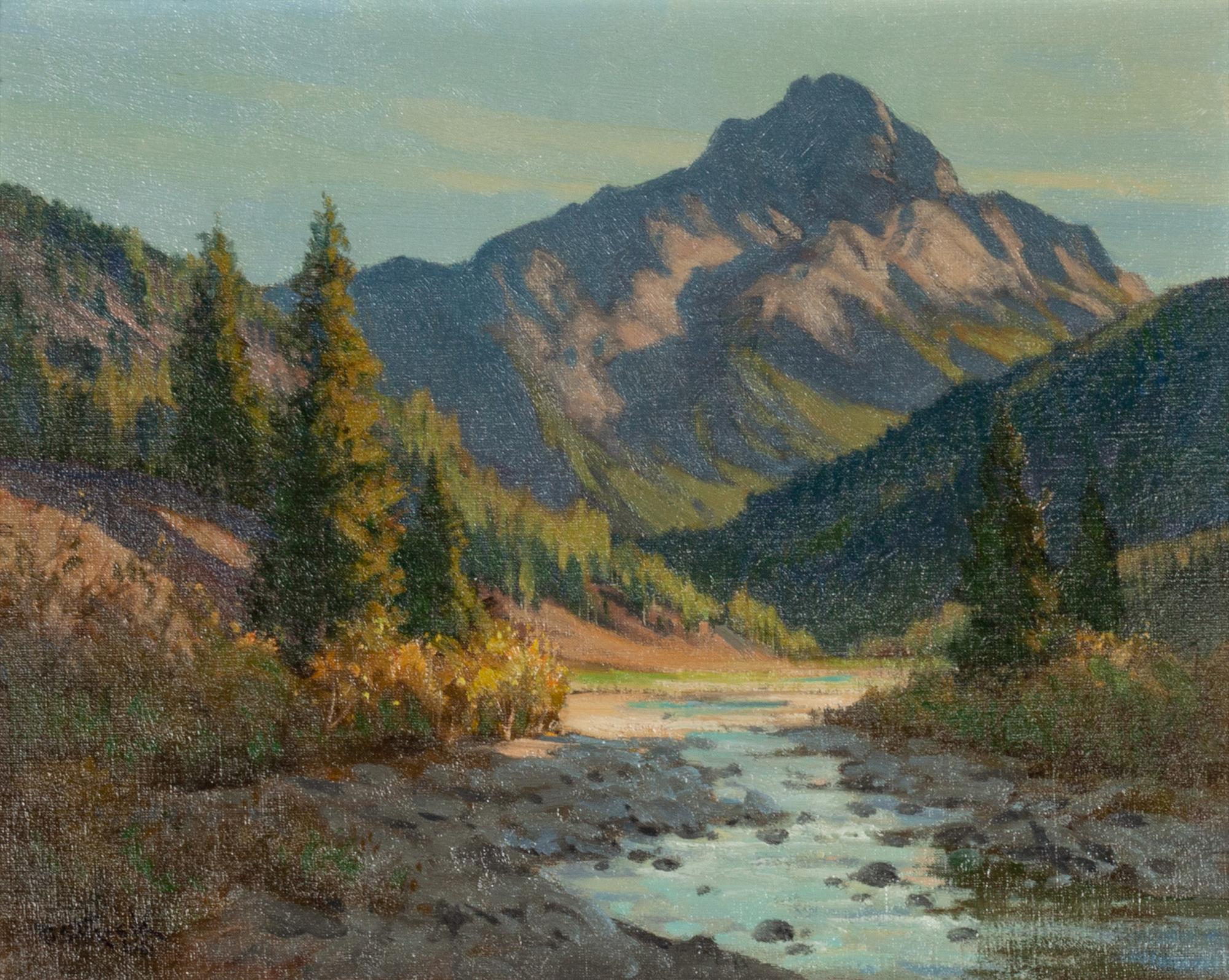 Evening Light - Sultan Mountain