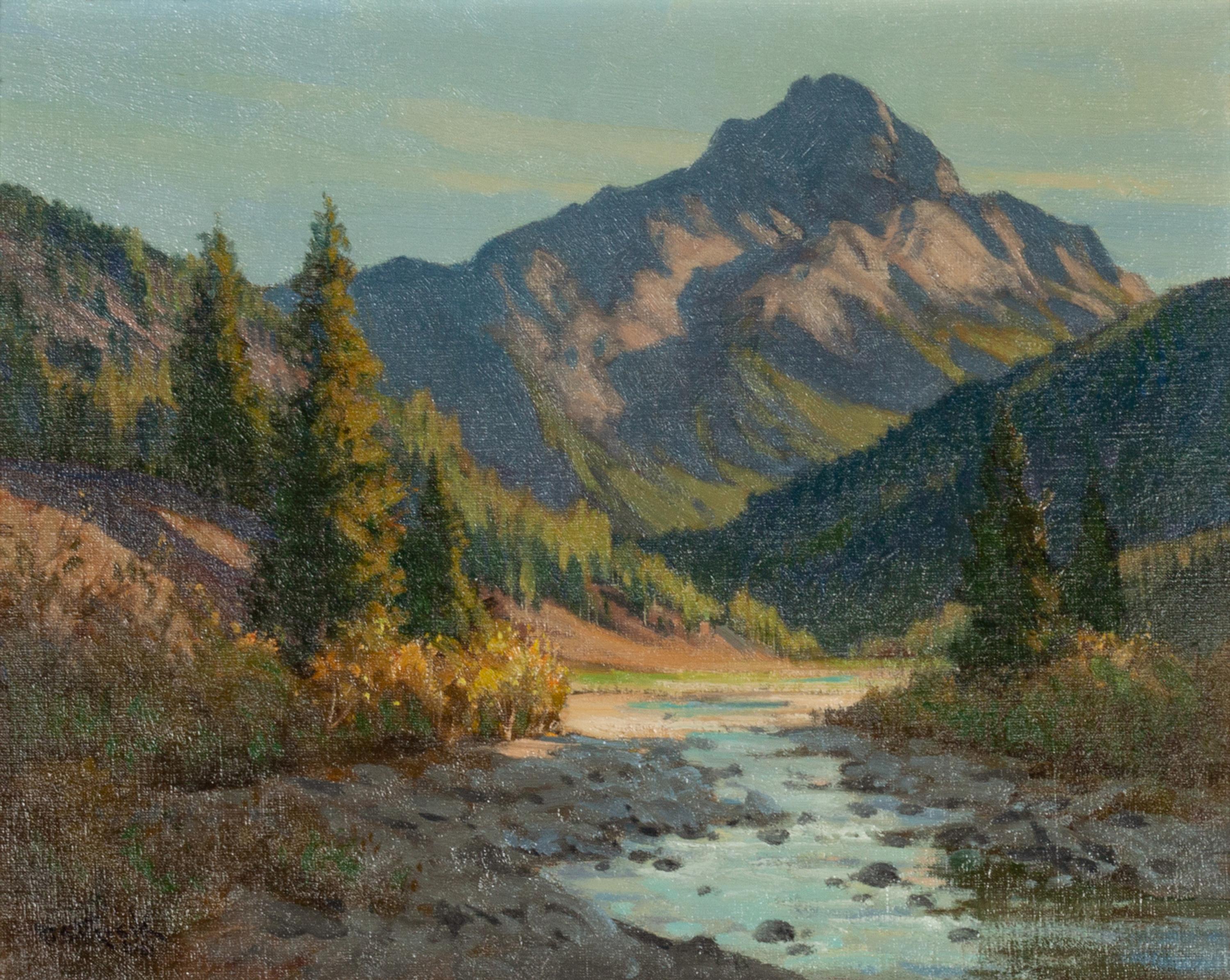 Evening Light - Sultan Mountain