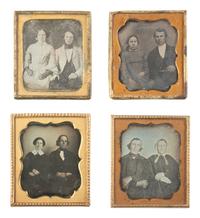[EARLY PHOTOGRAPHY]. 20 sixth plate daguerreotypes featuring couples.