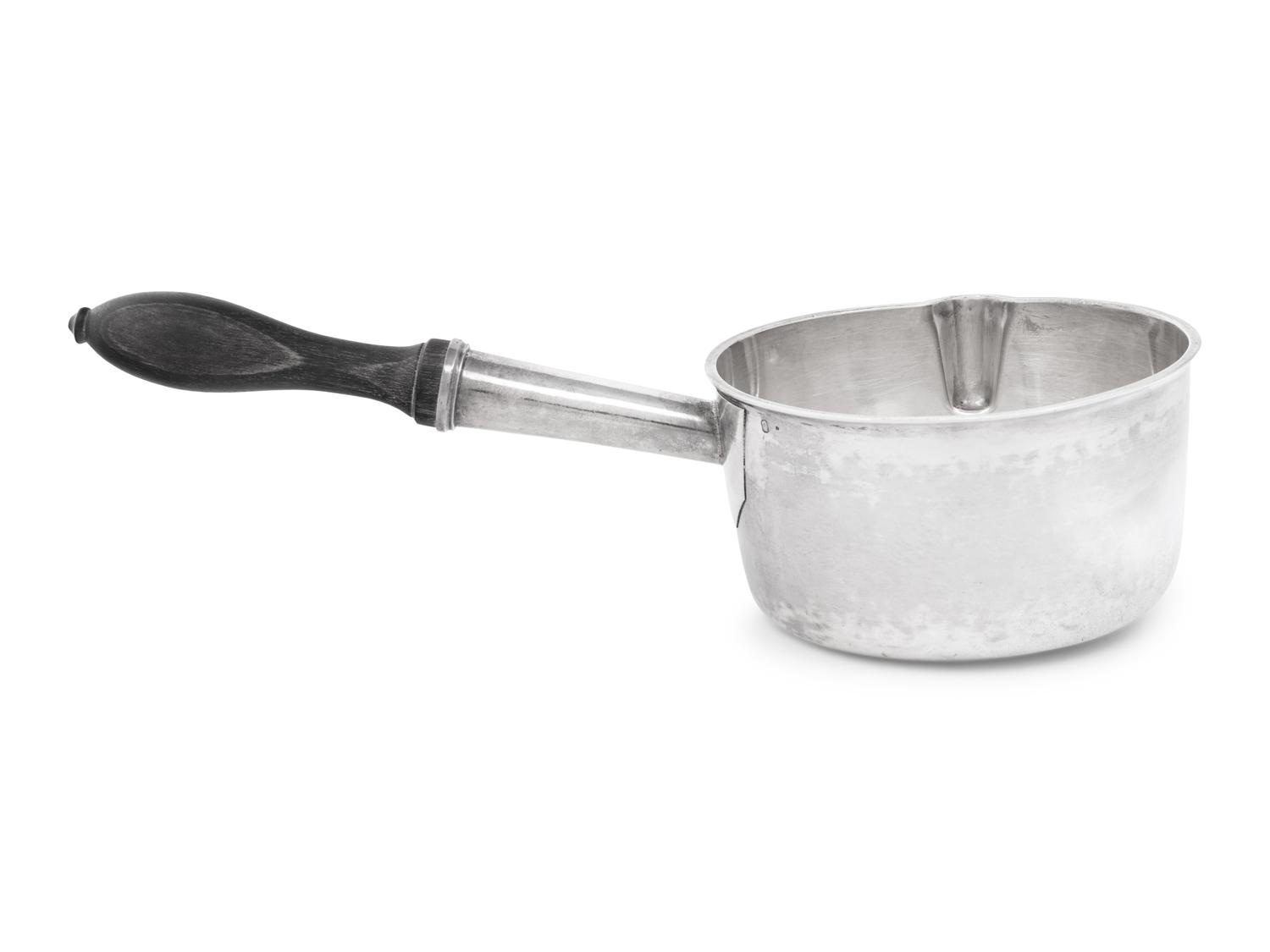 A French Silver Brandy Sauce Pot