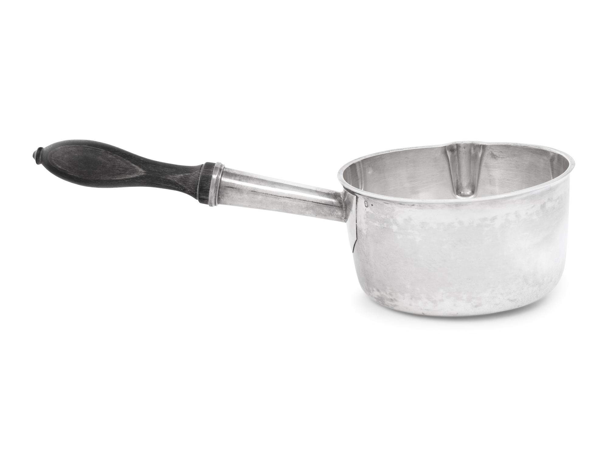 A French Silver Brandy Sauce Pot
