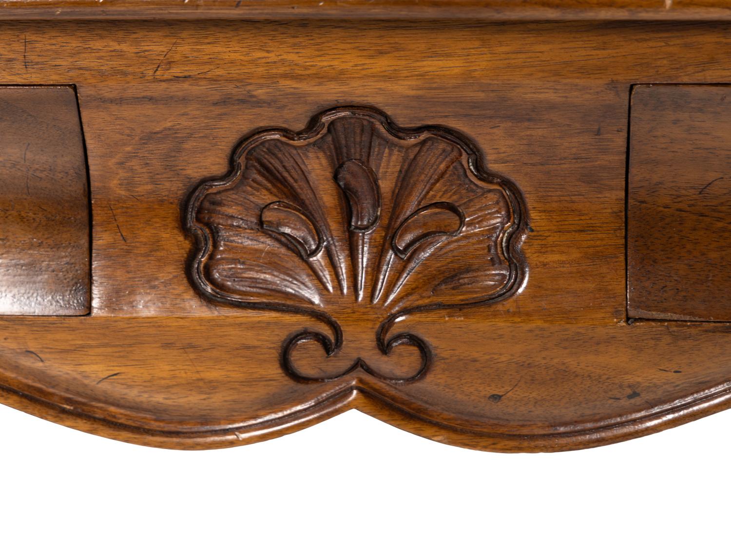 A Louis XV Style Walnut Dressing Table