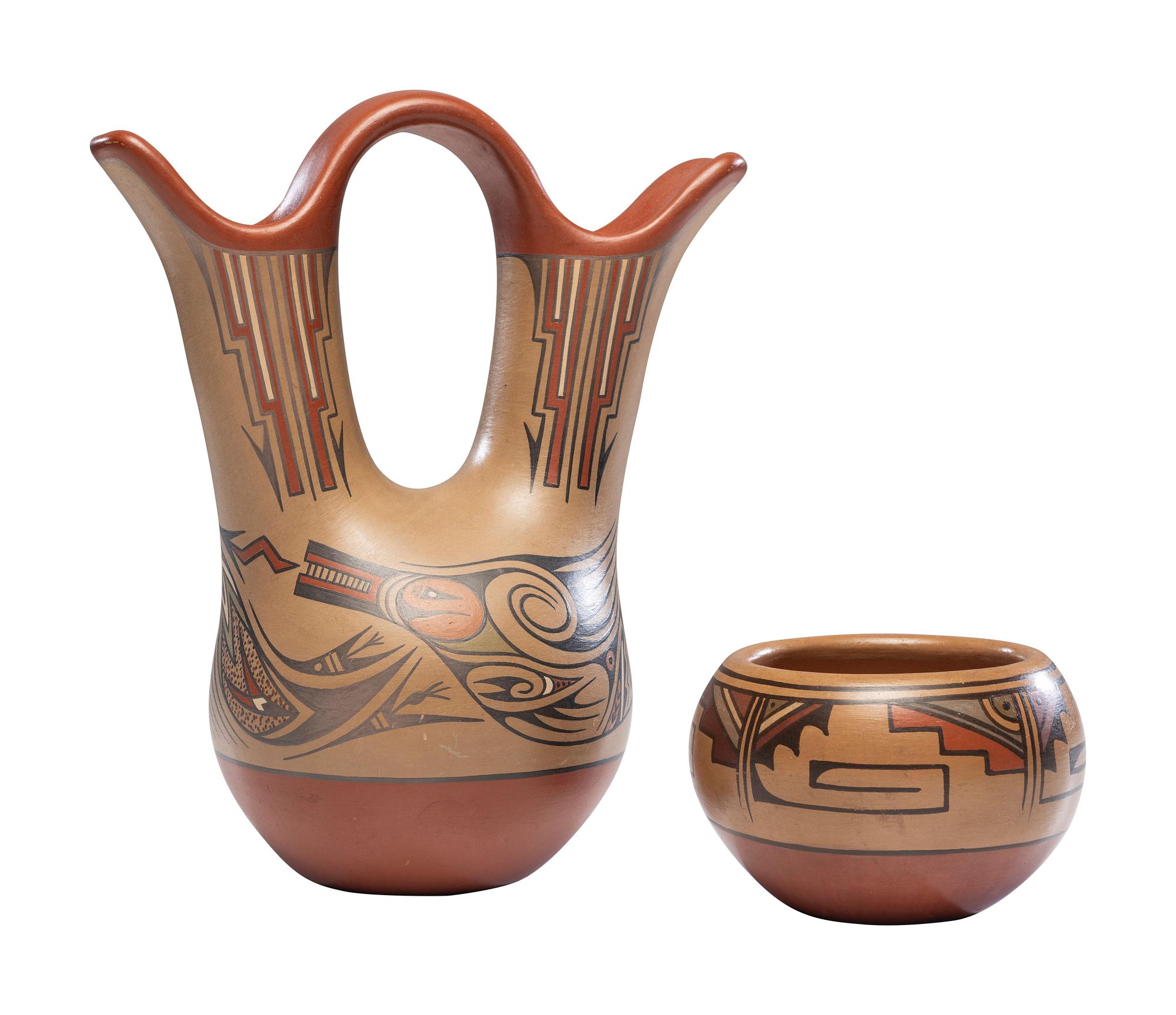 Polychrome Pottery Jars