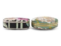 Two Judith Leiber Floral Motif Minaudières
