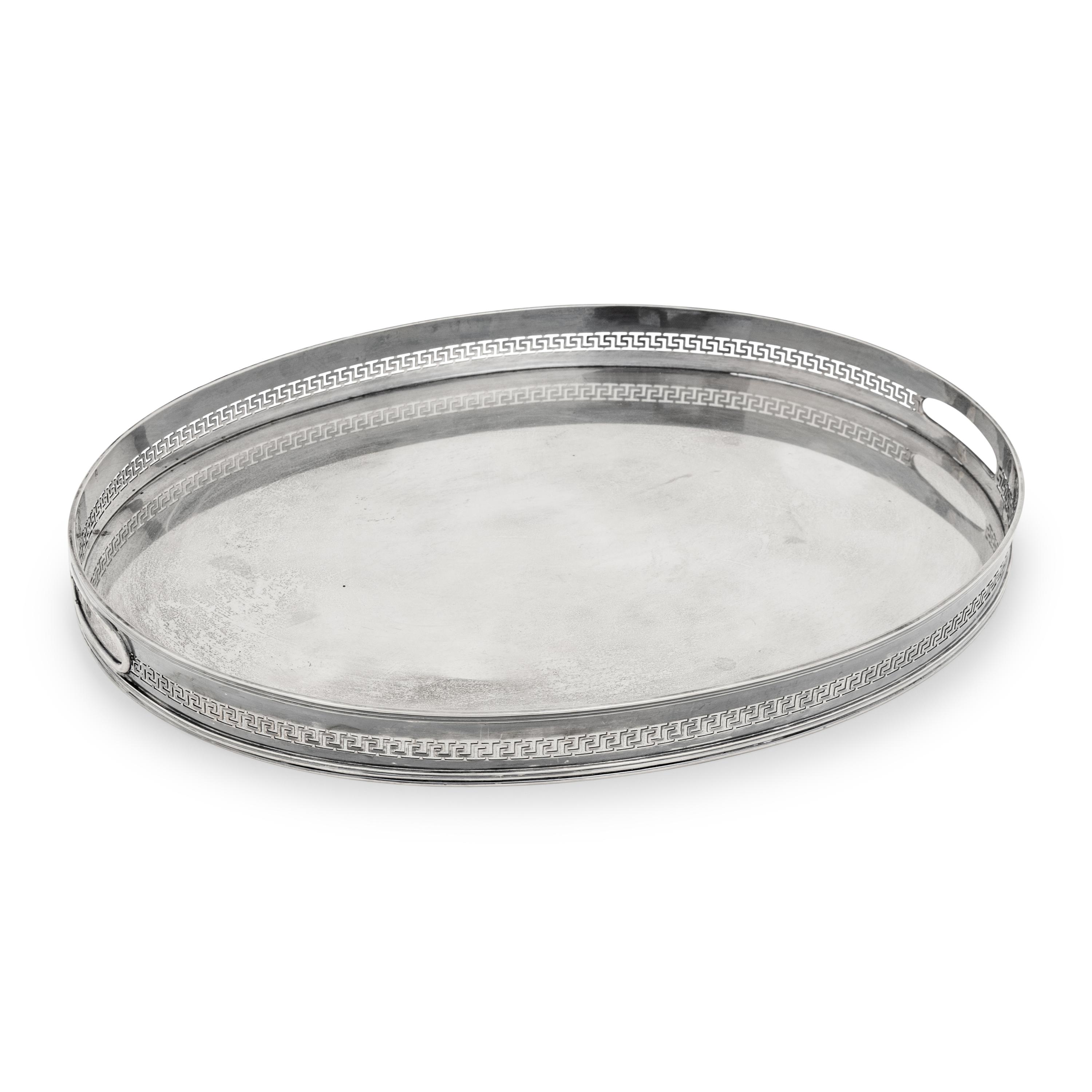 A Buccellati Silver Serving Tray