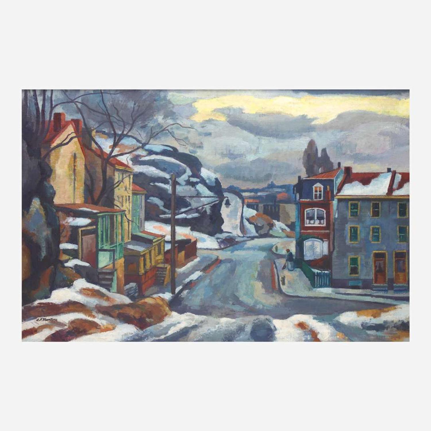 Antonio Pietro Martino (American, 1902–1989) The Street (Manayunk)