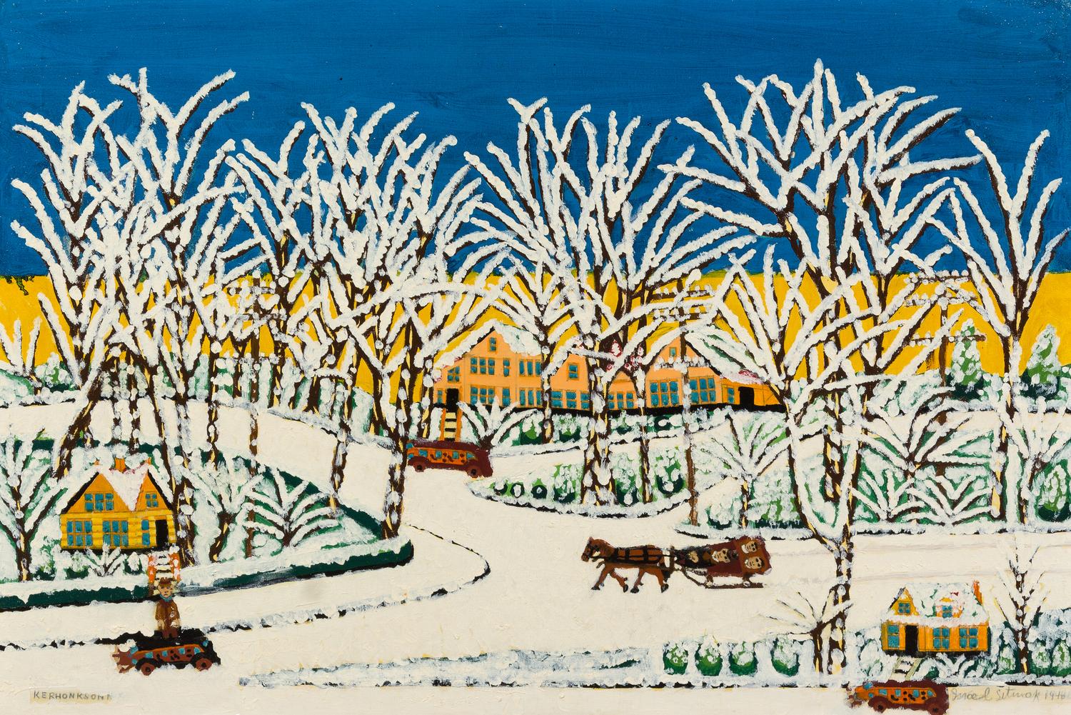 Israel Litwak, (American/Russian, 1867-1960), Kekonson, 1946
