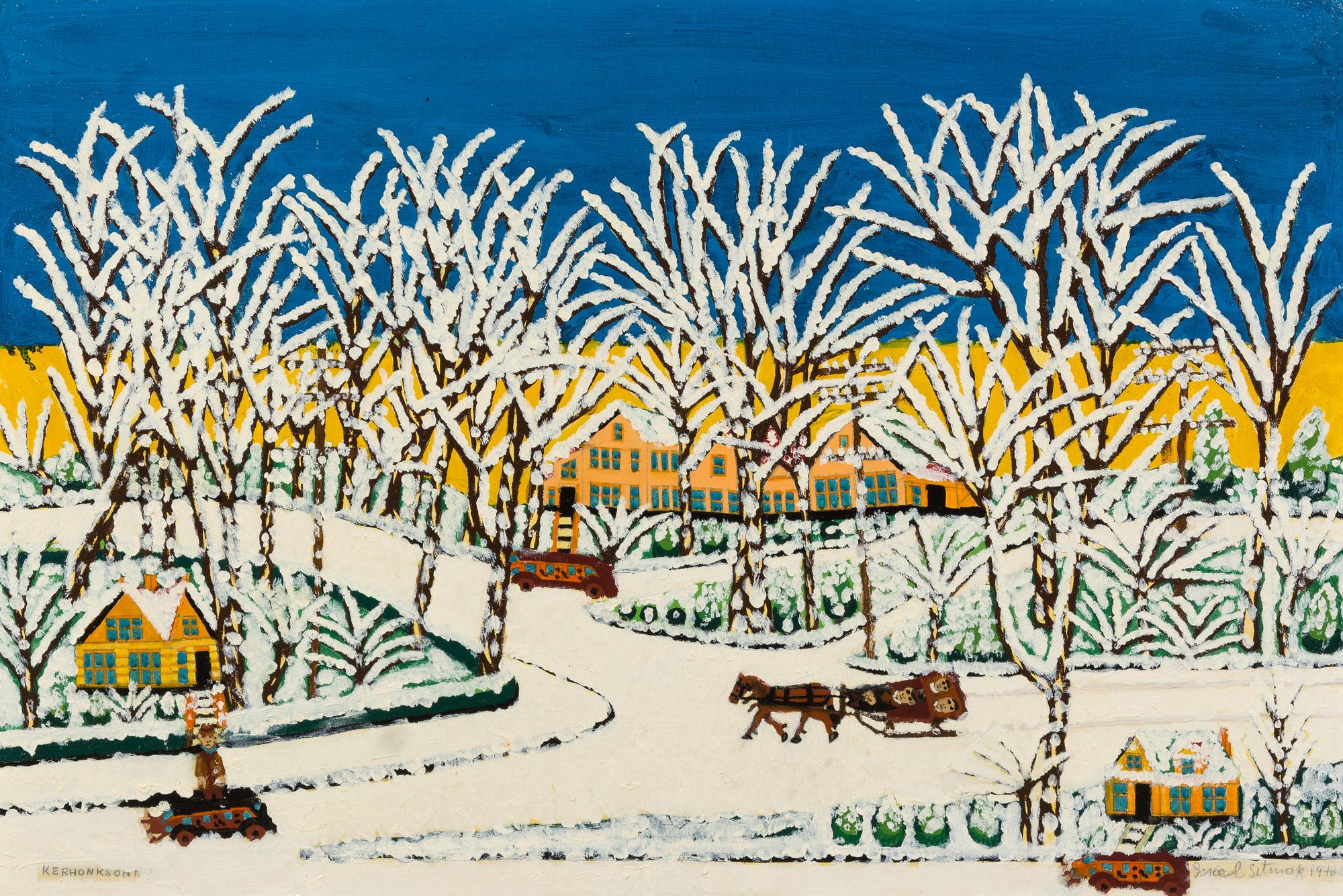 Israel Litwak, (American/Russian, 1867-1960), Kekonson, 1946