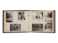 [NATIVE AMERICANS]. Album containing 54 photographs documenting an excursion in the Southwestern United States, incl. views of pueblos and Ute subjects.