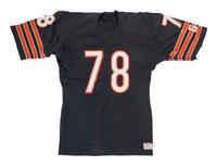 A Group of Two Vintage Chicago Bears Wilson Football Jerseys from The Collection of Sports Super Agent Steve Zucker,