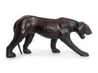 Two Leather Clad Animal Figures
