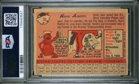 A 1958 Topps Hank Aaron Baseball Card No. 30 (PSA 4 VG-EX)