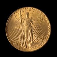 A United States 1925-D St. Gaudens $20 Gold Coin