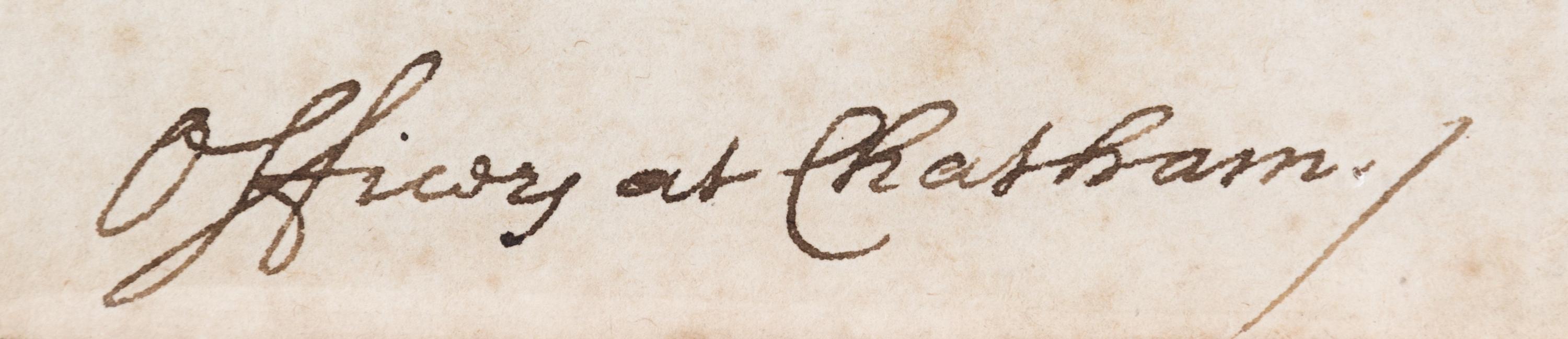 PEPYS, SAMUEL. ALS ("Pepys"), 1pg, Catham, February 13, 1668. Countersigned by Middleton and Mennes.