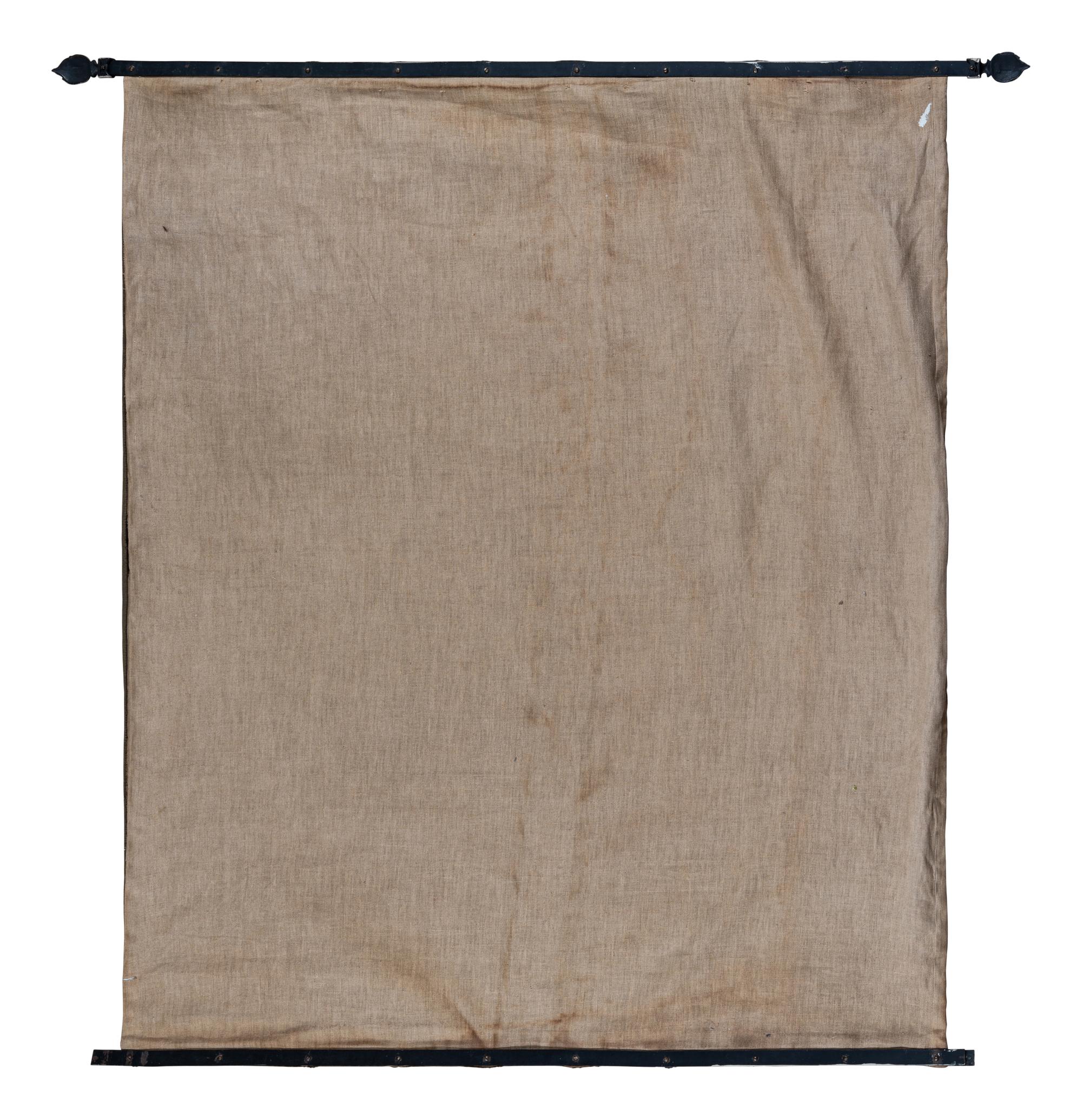 A Continental Wool Tapestry