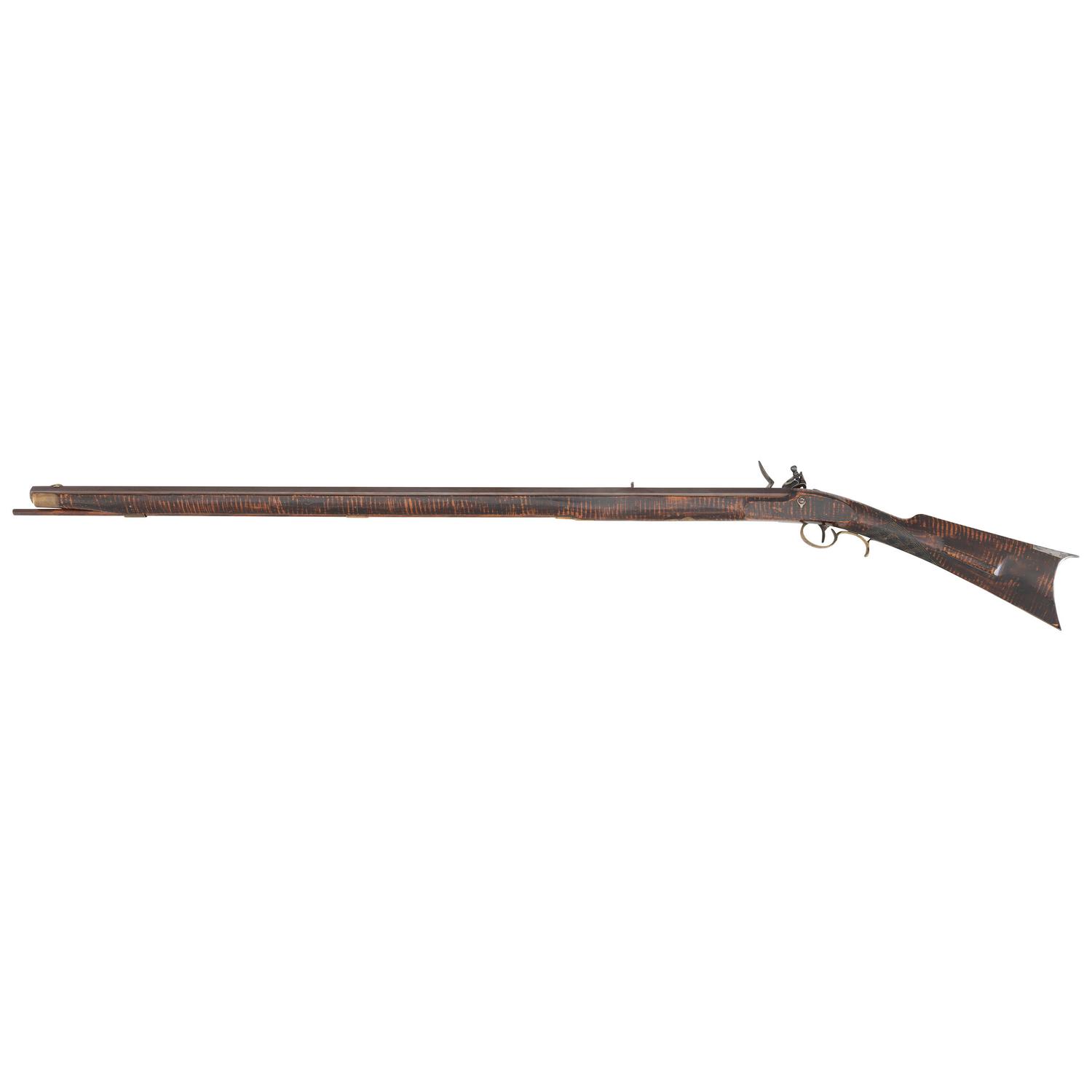 Exceptional Leman Flintlock Chief's Grade Rifle