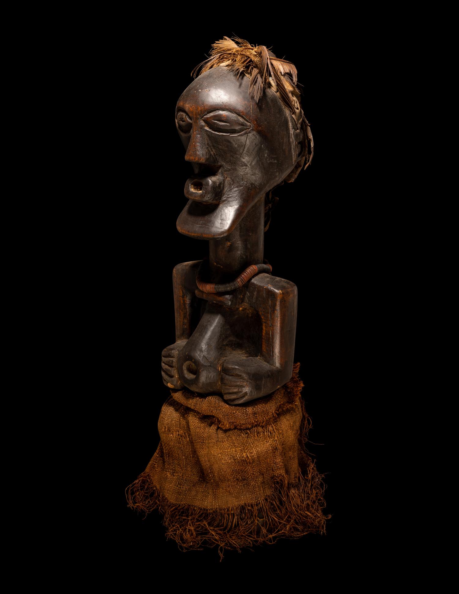 A Songye Wood Power Figure
