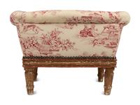 A Continental Painted and Gilt Pet Bed