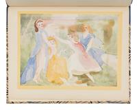 [Children's & Illustrated]. Laurencin, Marie, and Renee de Brimont. Les petites filles