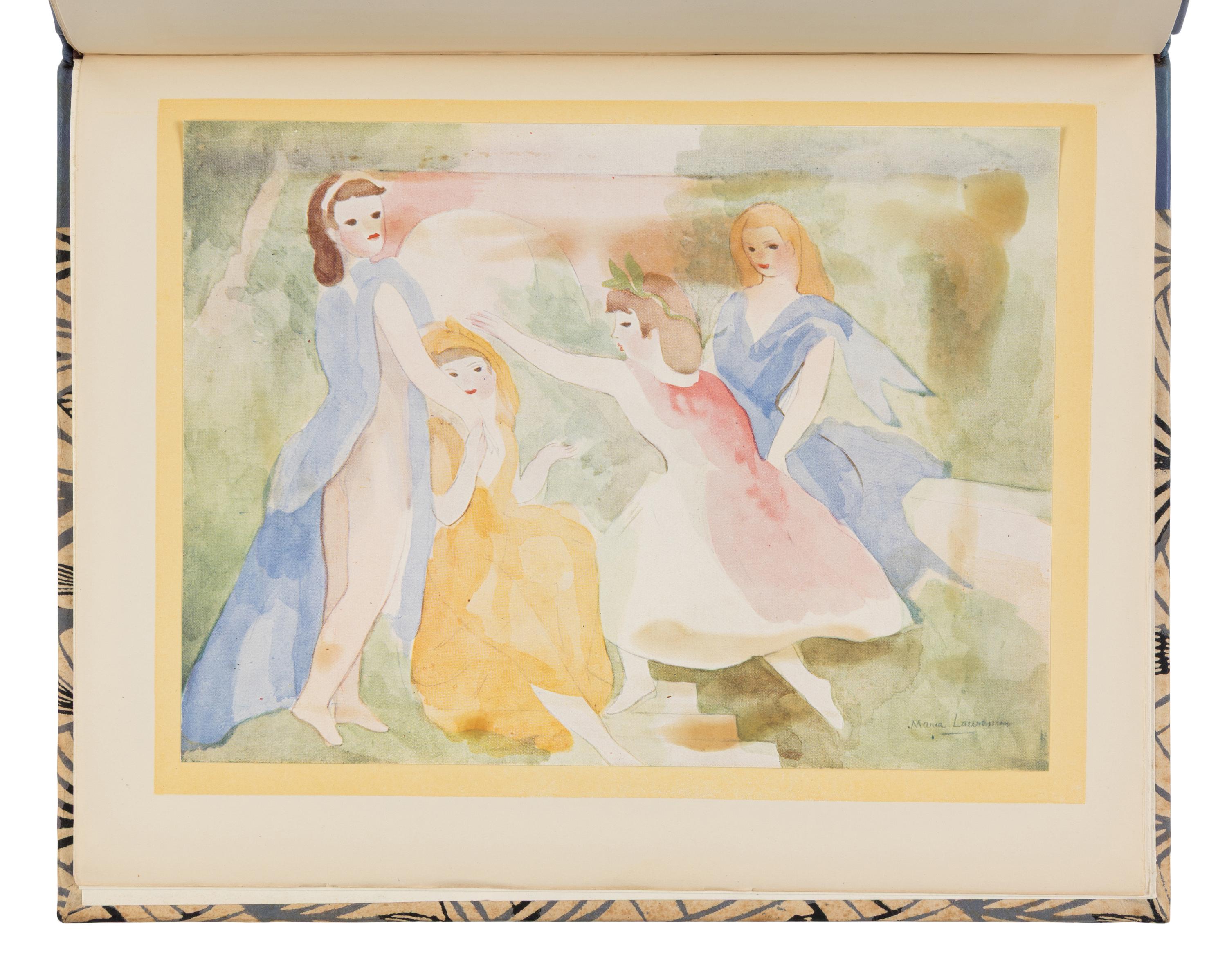 [Children's & Illustrated]. Laurencin, Marie, and Renee de Brimont. Les petites filles