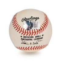 A Don Drysdale Single Signed Autograph Baseball (Beckett Authentication Services Certified),