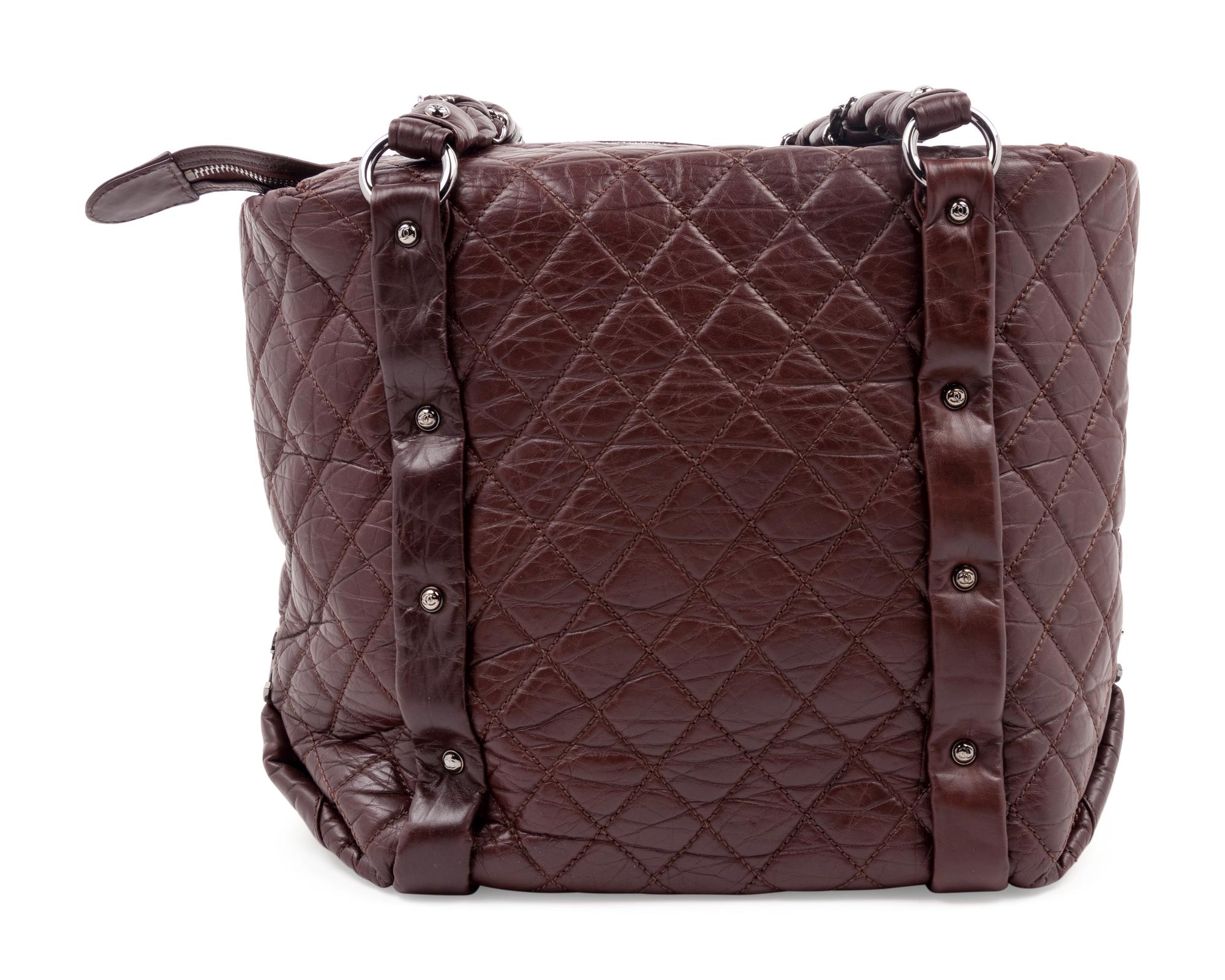 Chanel Quilted Leather Tote Bag, 2005-2006