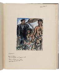 [Artist Book]. Dignimont, Andre (1891-1865), artist. -- Mac Orlan, Pierre (1882-1970). Le Chant de l'equipage . Paris: Les Arts et Le Livre, 1926.