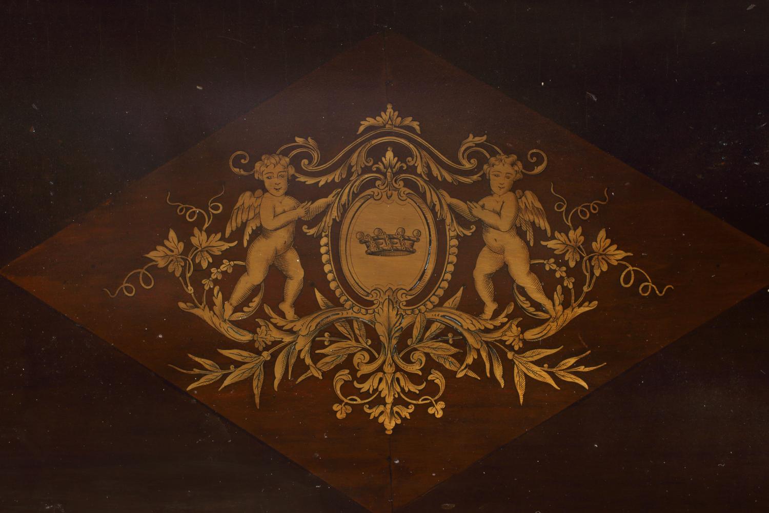 A Napoleon III Gilt Bronze Mounted Bureau