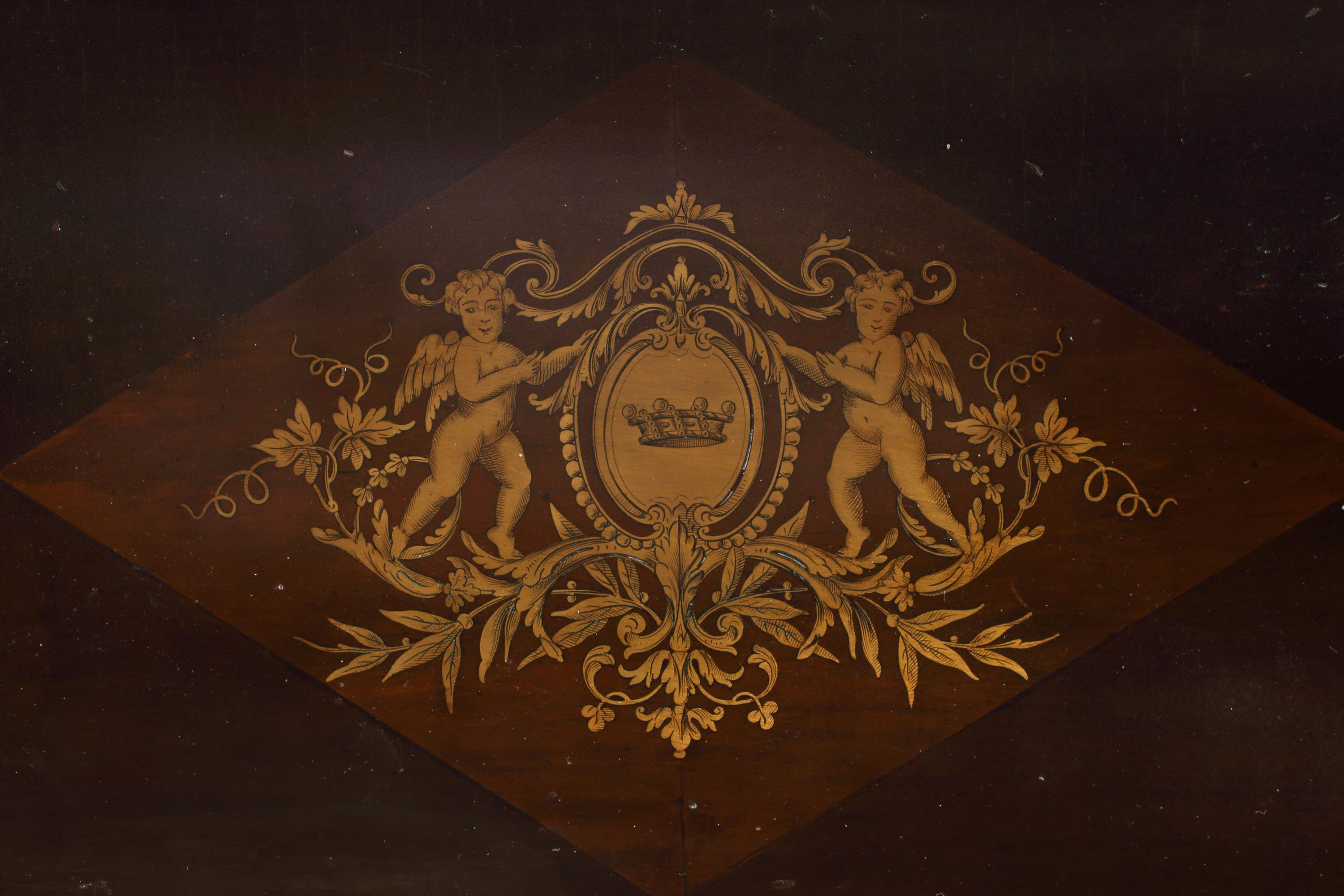 A Napoleon III Gilt Bronze Mounted Bureau