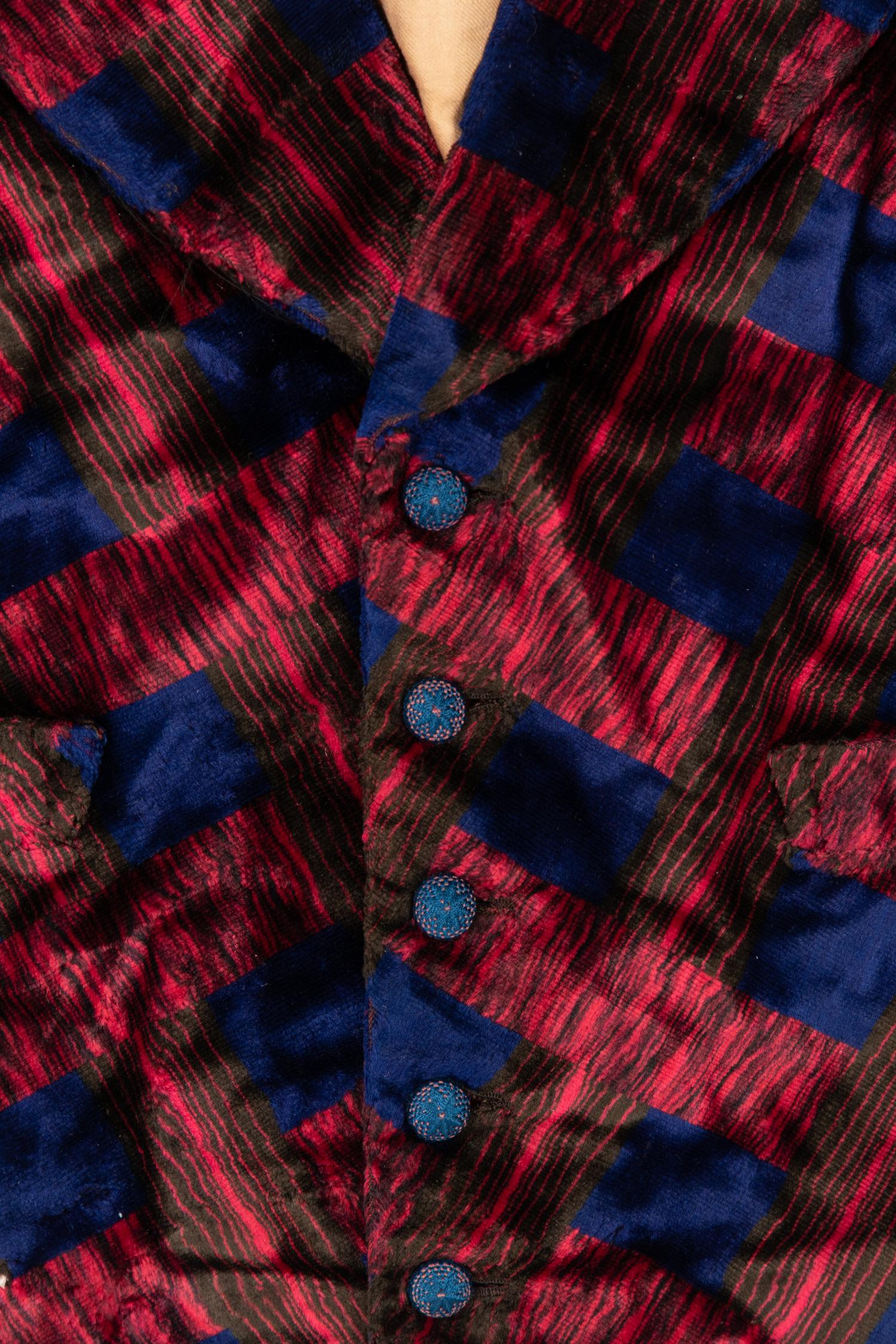 Three Men's 19th Century Waistcoats/Vests, 1840-60