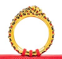 Judith Leiber Red Skin Purse