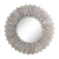 A Rock Crystal "Sunburst" Mirror