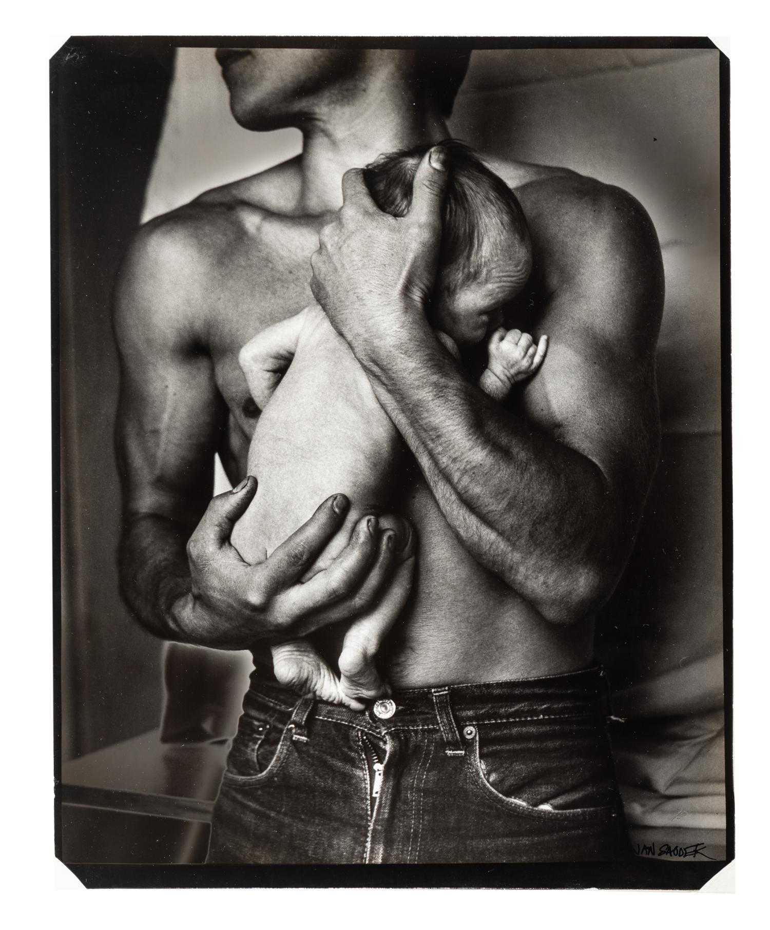Jan Saudek (born 1935) Father and Baby, 1966